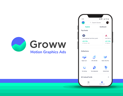 AppsFlyer dashboard showing 651,118 installs and 587,727,127 clicks on Groww campaigns